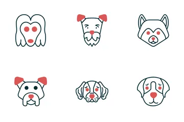 Dog Breeds Icon Pack