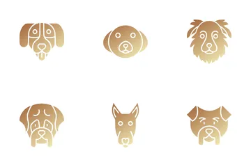 Dog Breeds Icon Pack