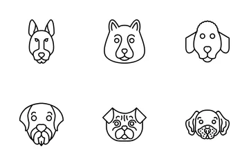 Dog Breeds Icon Pack