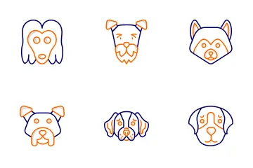 Dog Breeds Icon Pack