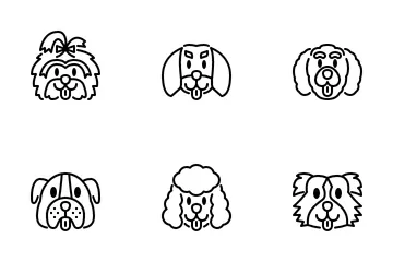 Dog Breeds Icon Pack