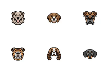 Dog Puppy Pet Animal Cute Icon Pack