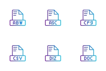 Dokumenttext Icon Pack