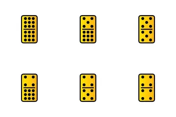 Dominó Paquete de Iconos