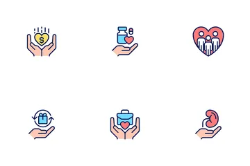 Donation Opportunities Icon Pack