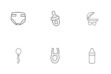 Doodle Baby Icon Pack