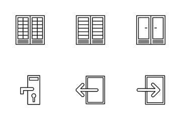 Door Knob Icon Pack