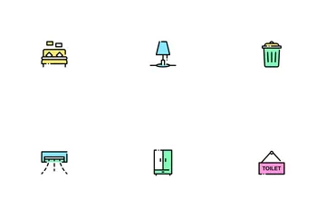 Dormitorio Paquete de Iconos