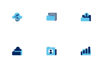 Dossier et Cloud Pack d'Icônes