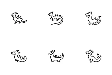 Dragão Pacote de Ícones