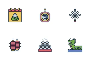 Dragon Boat Festival Icon Pack