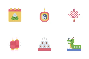 Dragon Boat Festival Icon Pack