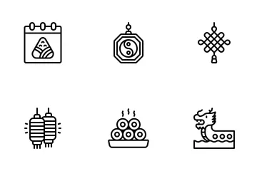 Dragon Boat Festival Icon Pack