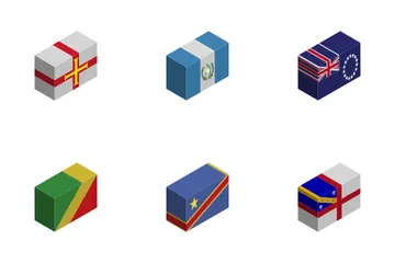 Drapeau de tous les pays Icon Pack