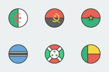 Drapeaux du monde Icon Pack