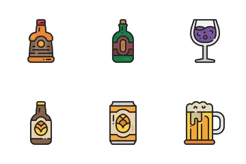 Drink And Beverage Icon Pack