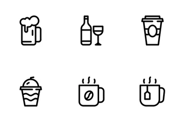 Drink Beverage Icon Pack