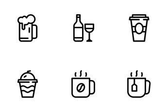 Drink Beverage Icon Pack