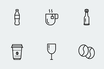 Drinks And Beverages Icon Pack