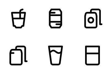 Drinks And Cafe Icon Pack