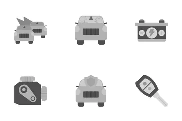 Driving School Icon Pack