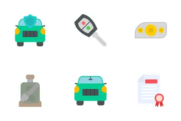 Driving School Icon Pack