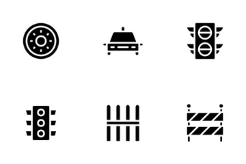 Driving School Icon Pack