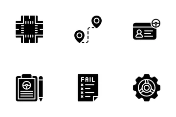 Driving School Icon Pack