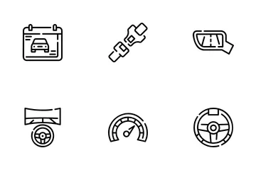 Driving School Icon Pack