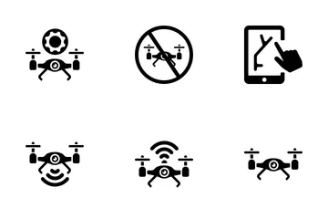 Drohne Symbolpack