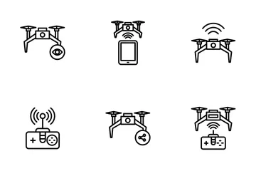 Drohne Symbolpack