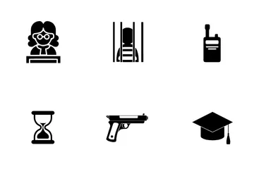 Droit et justice Pack d'Icônes