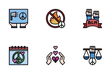 Droits humains Icon Pack