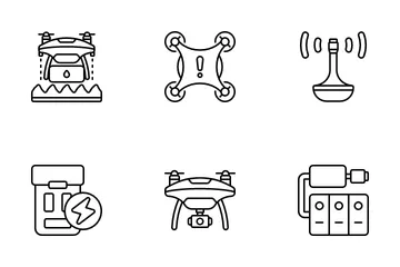 Drones Icon Pack