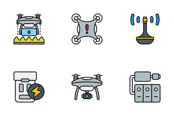 Drones Icon Pack