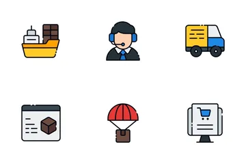 Drop Shipping Icon Pack