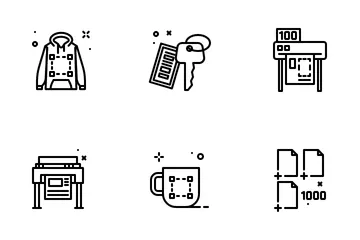 Drucken Symbolpack