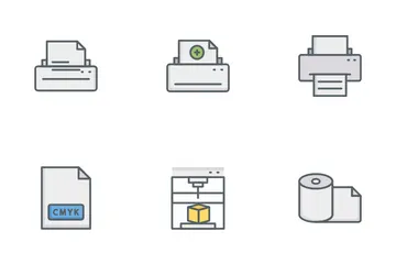 Drucken Symbolpack