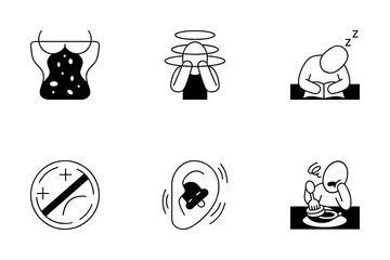 Drug Side Effects Icon Pack