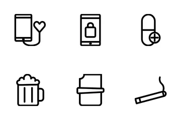 Drugs And Alcohol Icon Pack