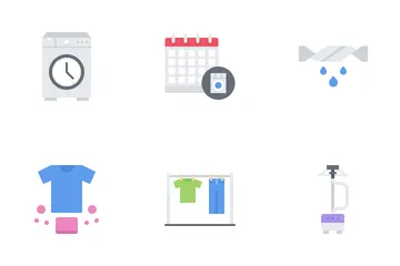 Dry Cleaning Icon Pack