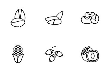 Dryfruits Icon Pack