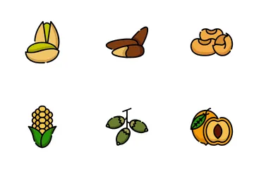 Dryfruits Icon Pack