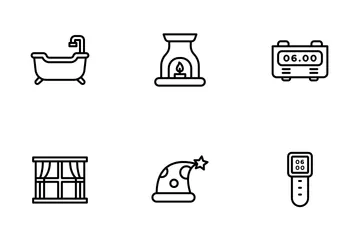Durmiendo Paquete de Iconos