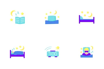 Durmiendo Paquete de Iconos