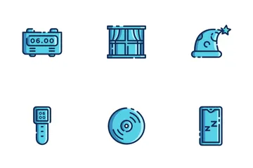 Durmiendo Paquete de Iconos