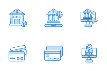 E Banking Icon Pack