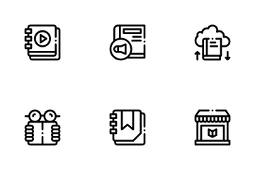 E-books & Reading Icon Pack