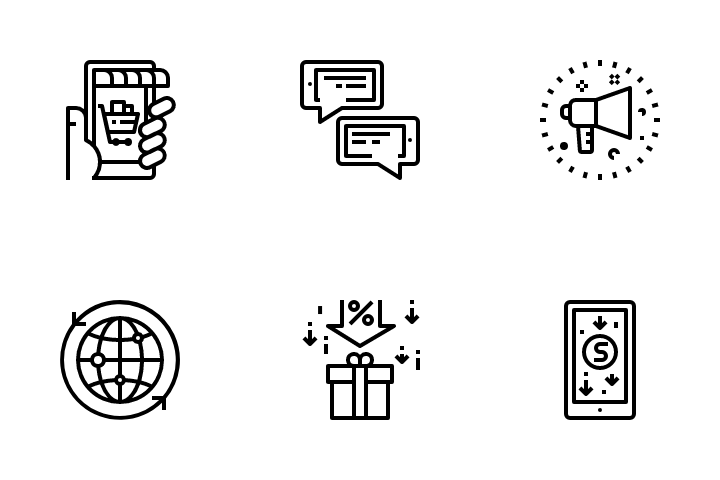 Price tag Icon, Ecommerce Business Iconpack