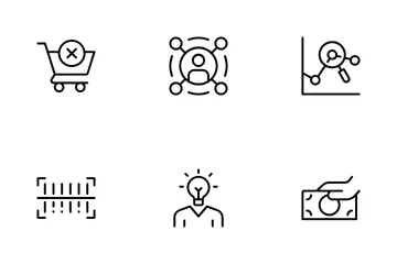 E-commerce And Digital Marketing Icon Pack